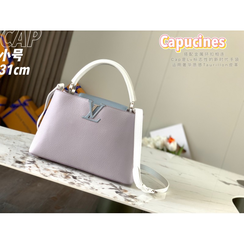 Best Quality Louis Vuitton Replicas Capucines M94517/M42259 MM Taurillon Bag